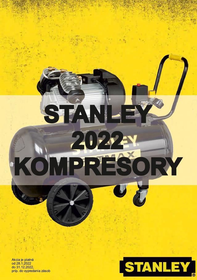 <strong>STANLEY KOMPRESORY</strong><br>Akcia 2022